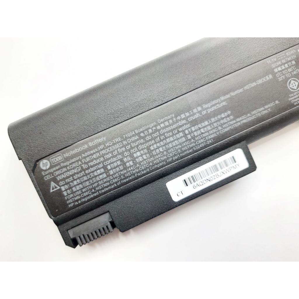 Акумулятор до ноутбука HP ProBook 6530b HSTNN-DB0E, 93Wh (8100mAh), 9cell, 11.1V (A47616) - зображення 3