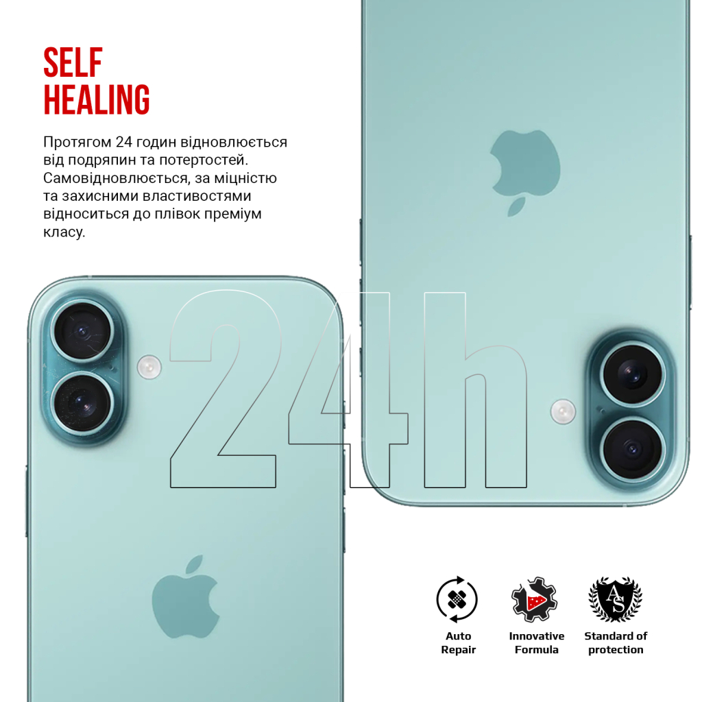 Плівка захисна Armorstandart for Camera Apple iPhone 16 Plus 6pcs (ARM79598) - зображення 3