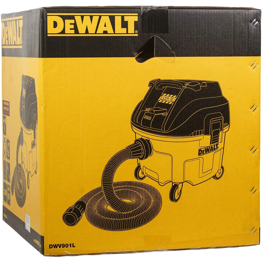 Пилосос будівельний DeWALT DWV901L - зображення 9