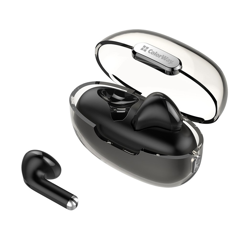 Навушники ColorWay Slim TWS-2 Earbuds Black (CW-TWS2BK) - зображення 2