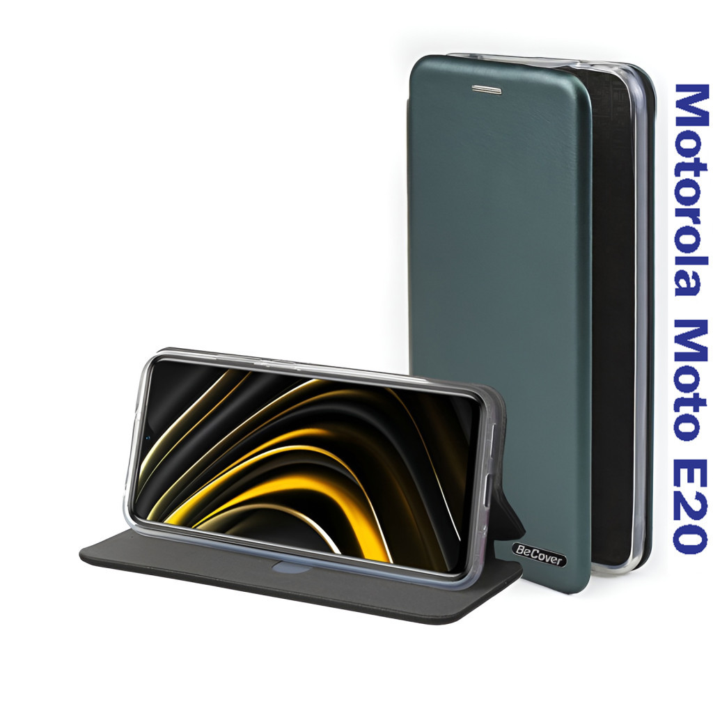 Чохол до мобільного телефона BeCover Exclusive Motorola Moto E20 Dark Green (710238) - зображення 6