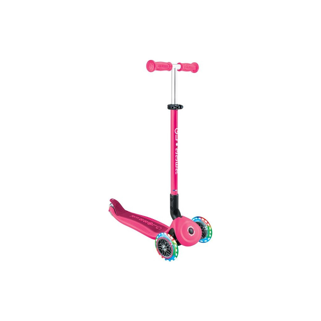 Самокат Globber Go Up Active 1+ до 20/50 кг Led  фісташково-рожевий (744-110) - зображення 2