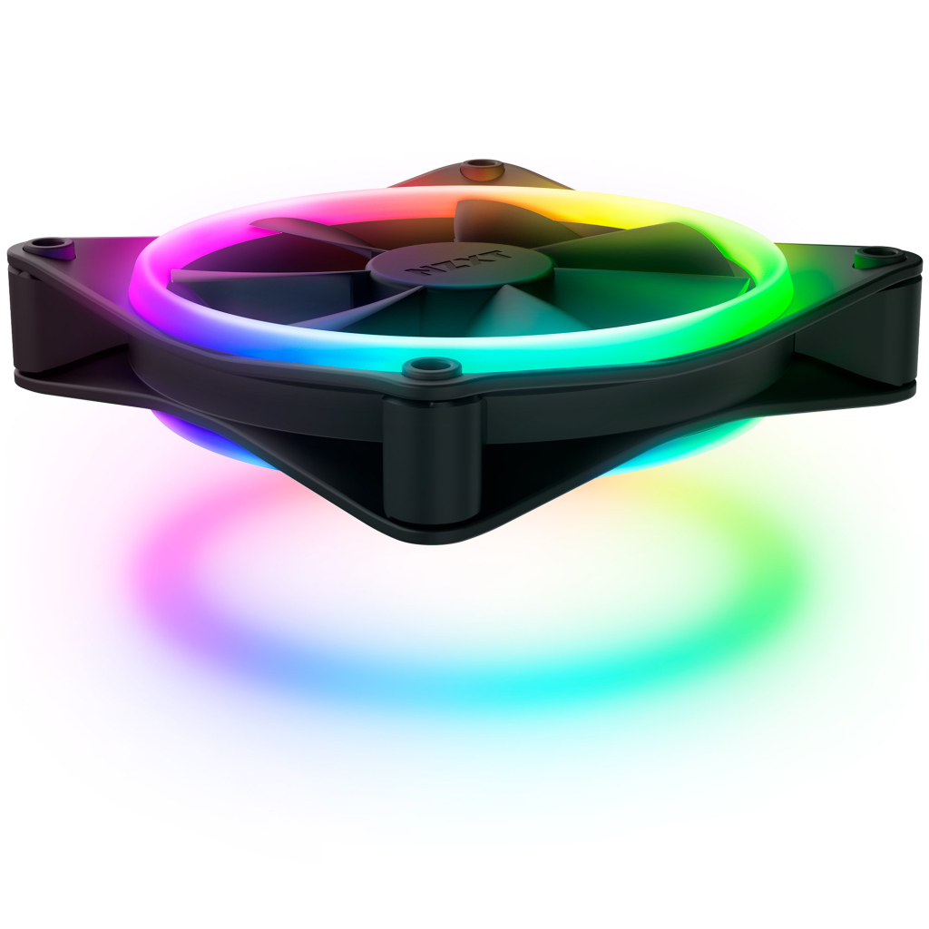 Кулер до корпусу NZXT F120RGB Duo-120mm Dual-sideRGB Fan-Tripl (RF-D12TF-B1) - зображення 2