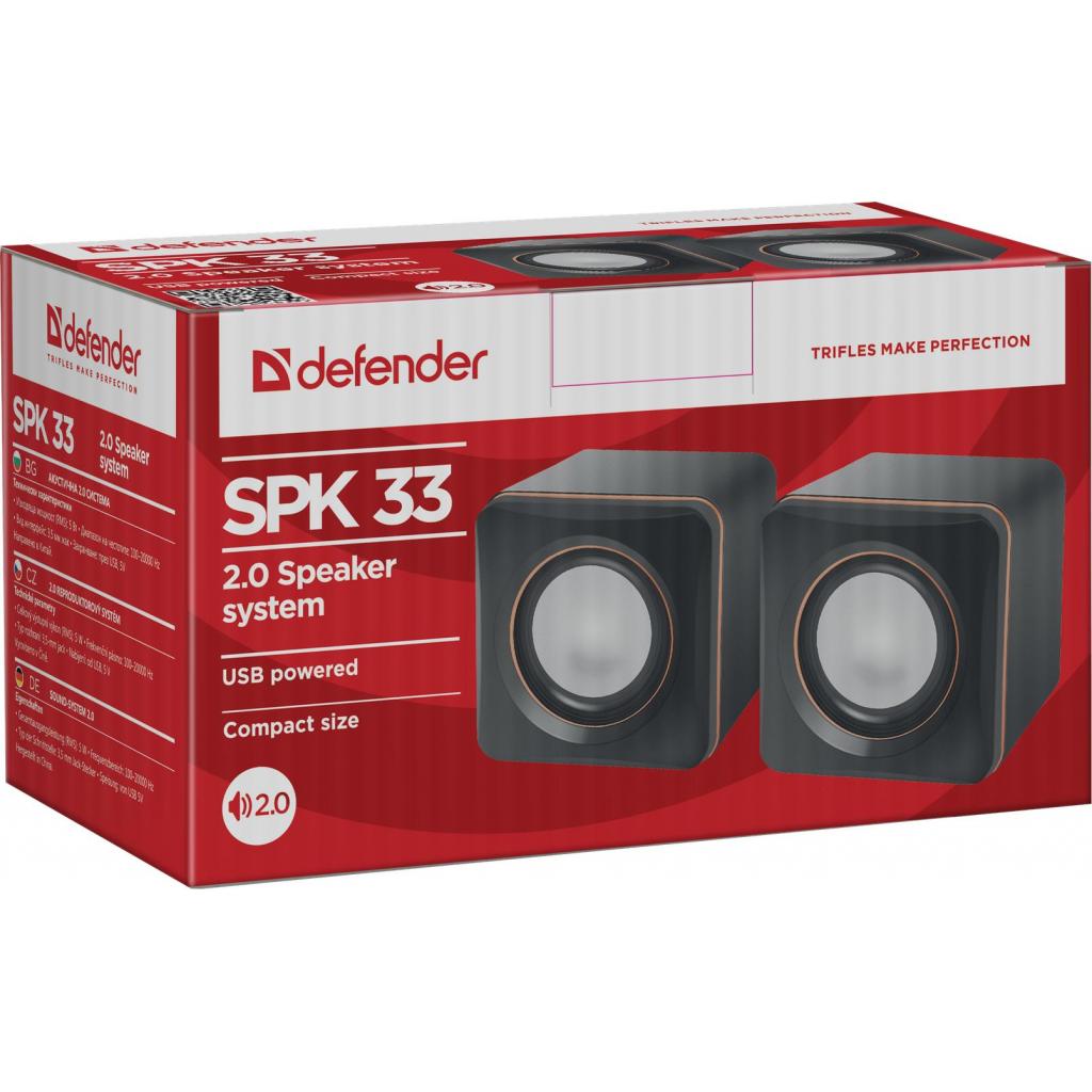 Акустична система Defender SPK 33 Black (65633) - зображення 3