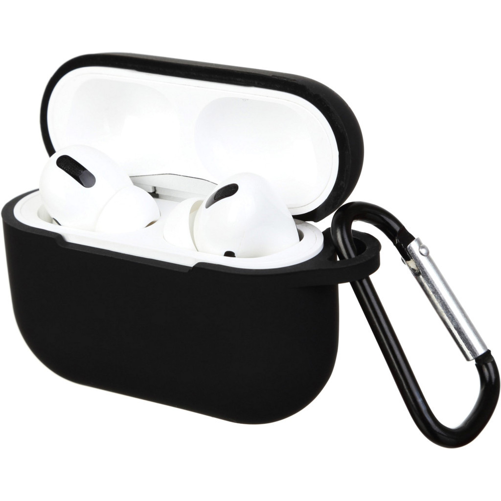 Чохол для навушників Armorstandart Silicone Case для Apple Airpods Pro Black (ARM56081) - зображення 1