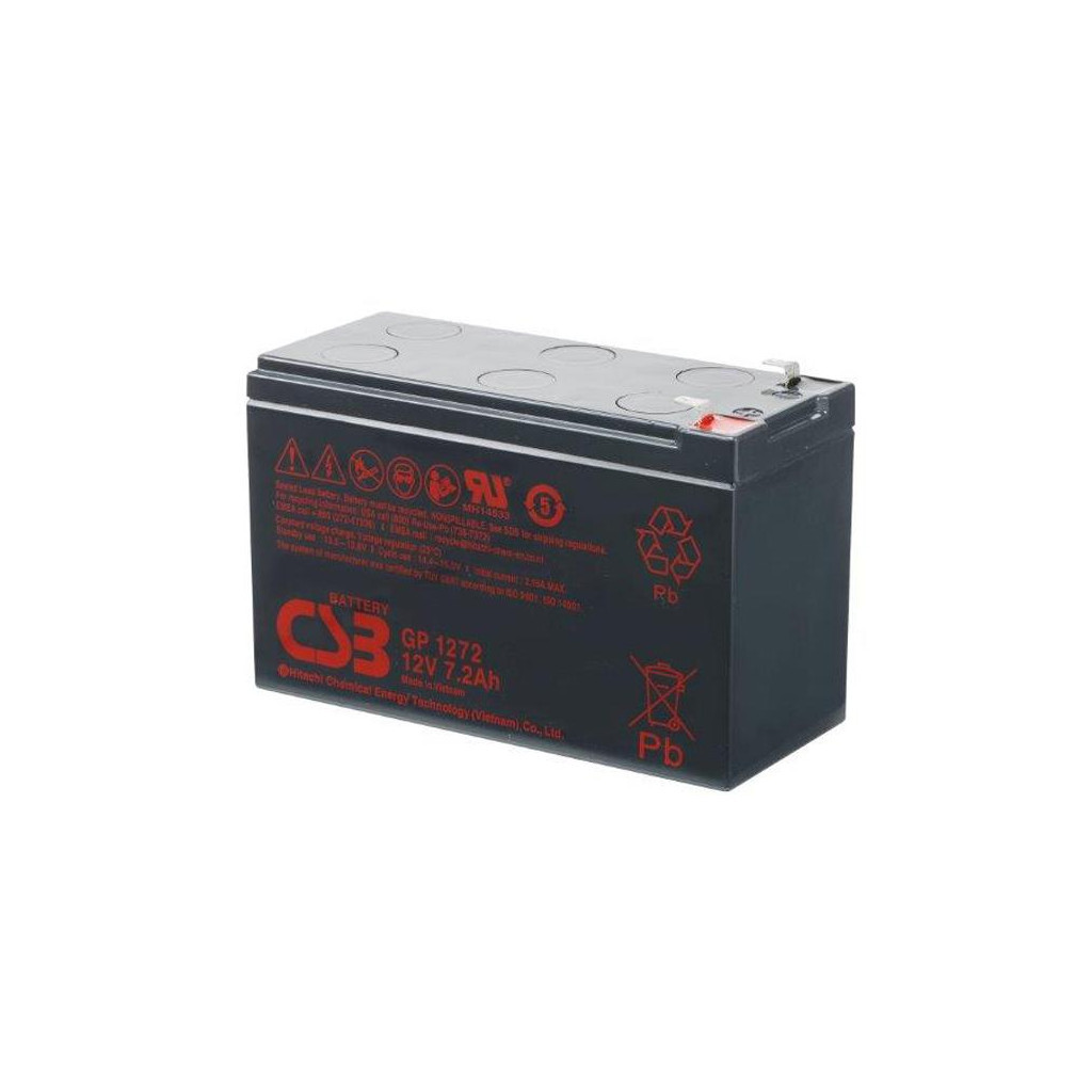 Батарея до ДБЖ CSB 12В 7.2 Ah (GP1272F2) - зображення 1