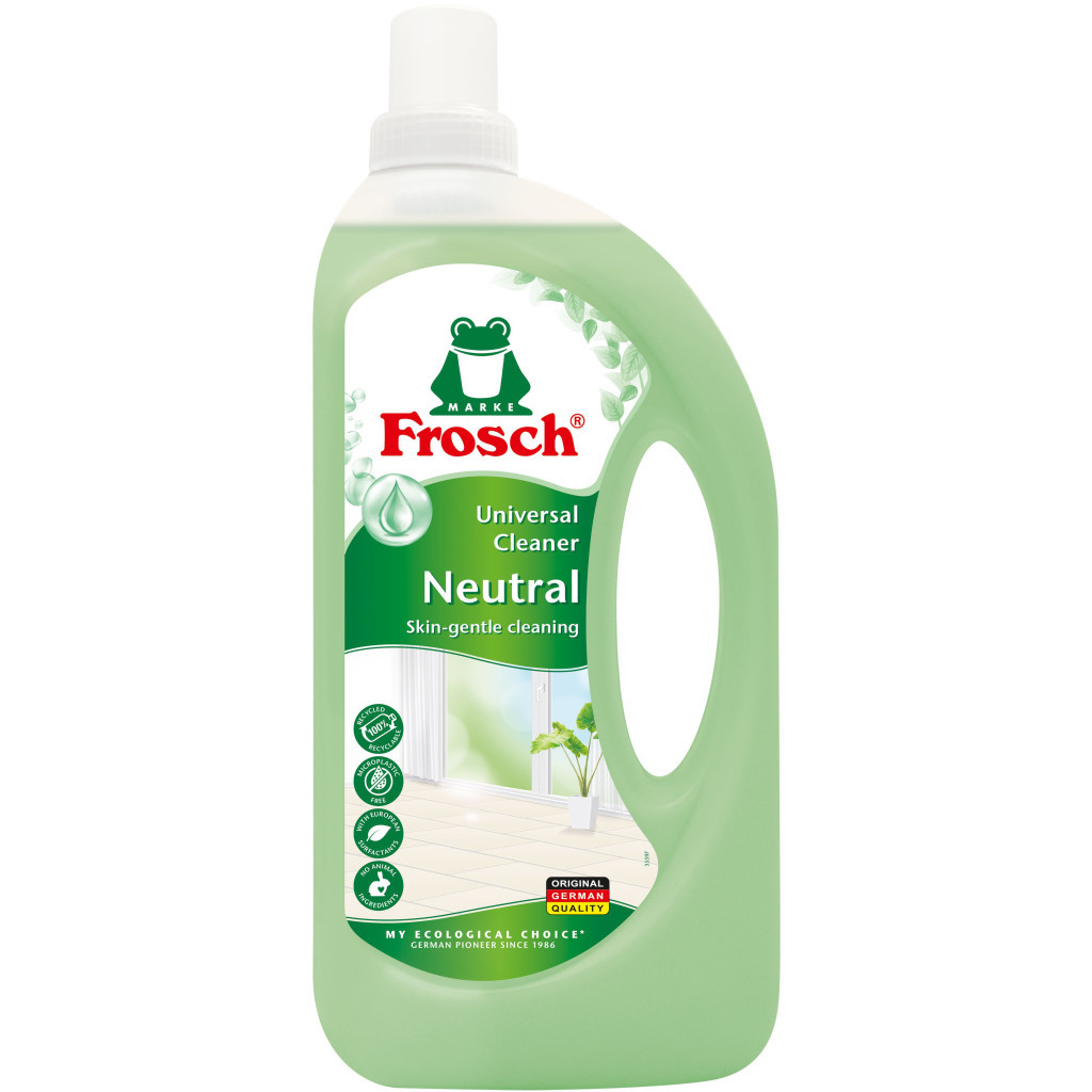 Рідина для чищення ванн Frosch нейтральна 1 л (4009175171009) - зображення 1