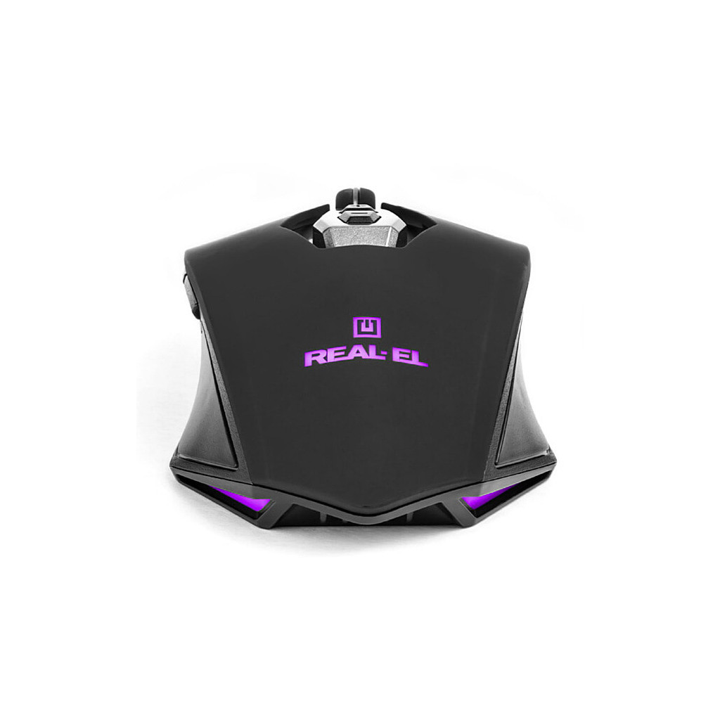 Мишка REAL-EL RM-525 USB Black (EL123200029) - изображение 4