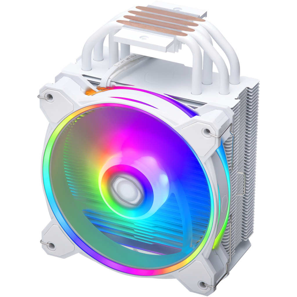 Кулер до процесора CoolerMaster Hyper 212 Halo White (RR-S4WW-20PA-R1) - зображення 6