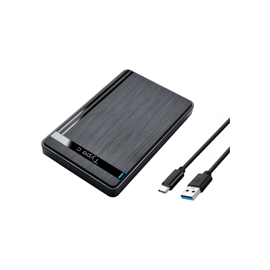 Кишеня зовнішня Dynamode 2.5" SATA/SSD HDD - USB 3.1 Type-C (DM-CAD-25317C) - зображення 1