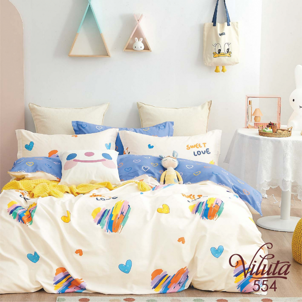 Постільна білизна Viluta Сатин Твіл 554 214х150 підліткова (554_pd) - зображення 1