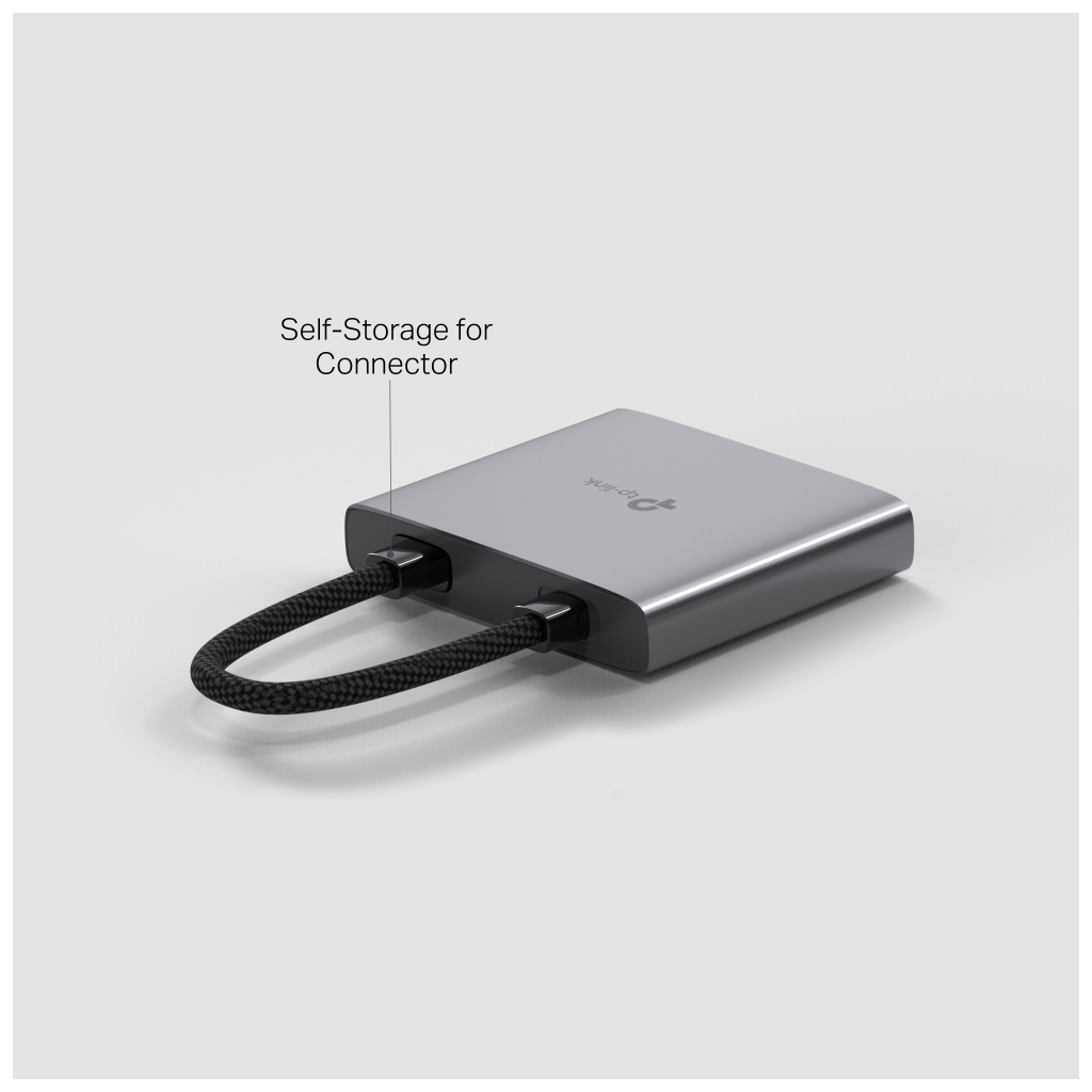 Концентратор TP-Link USB-C 3-in-1 1xUSB 3.0 + 1xUSB-C PD 100W + 1xHDMI (UH3020C) - изображение 3