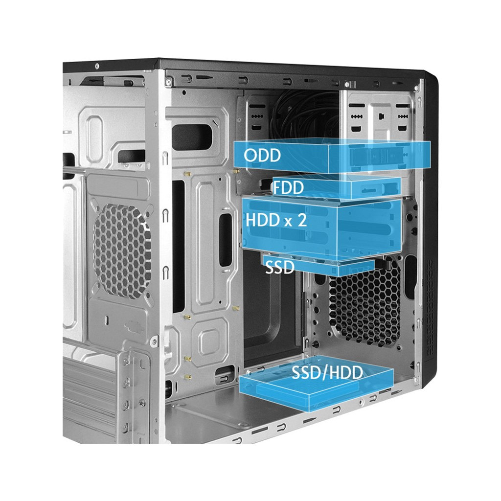 Корпус Chieftec UB-03B-350GPB - зображення 10