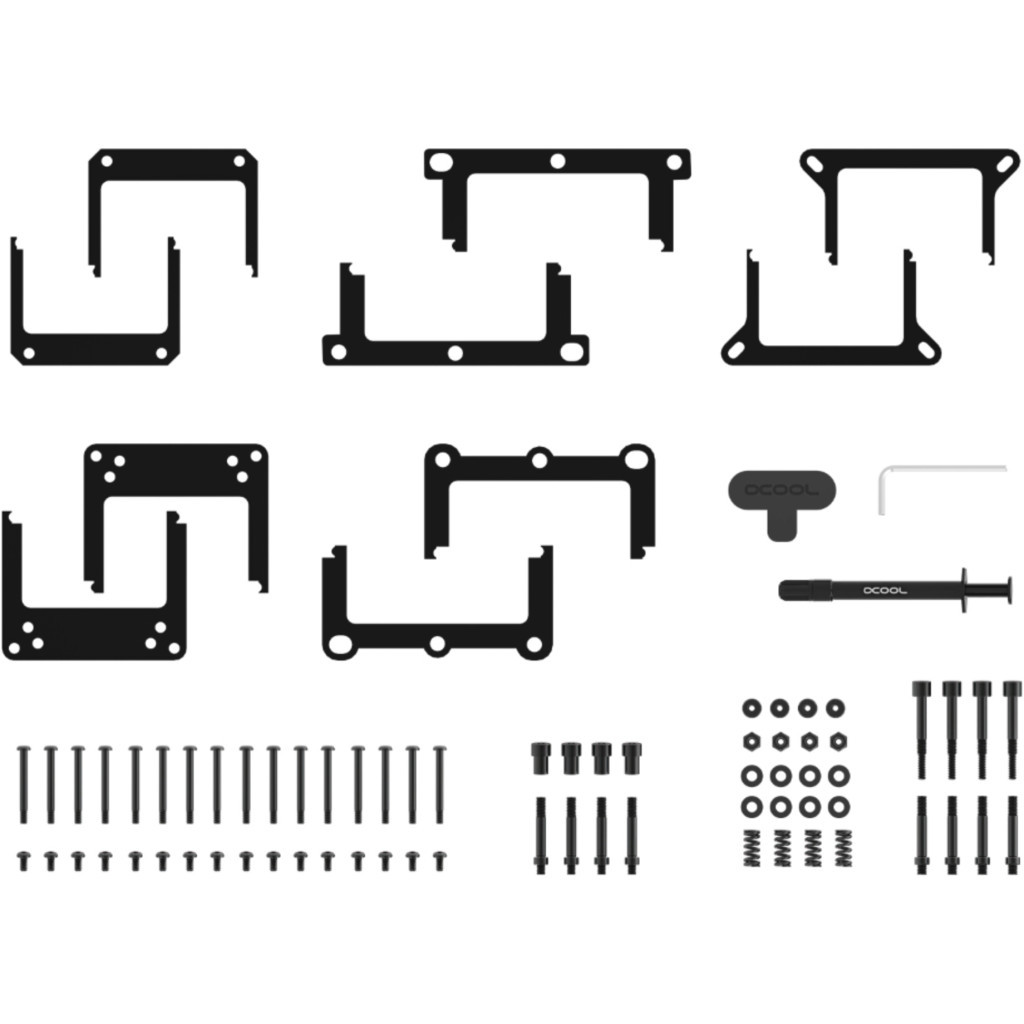 Система рідинного охолодження Alphacool PRO ES QUAD/80M (11973) - зображення 8