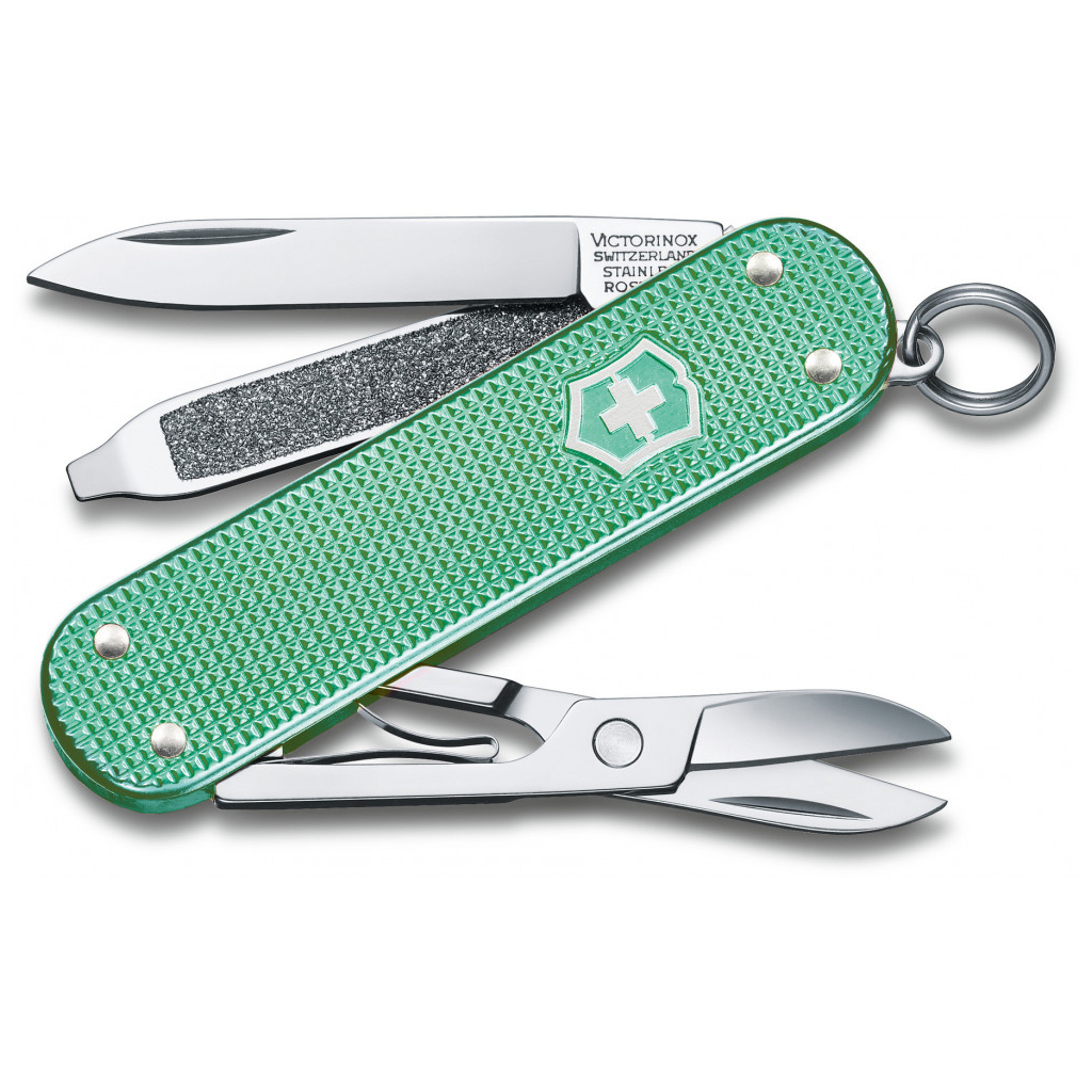 Ніж Victorinox Classic SD Alox Colors Minty Mint (0.6221.221G) - зображення 1