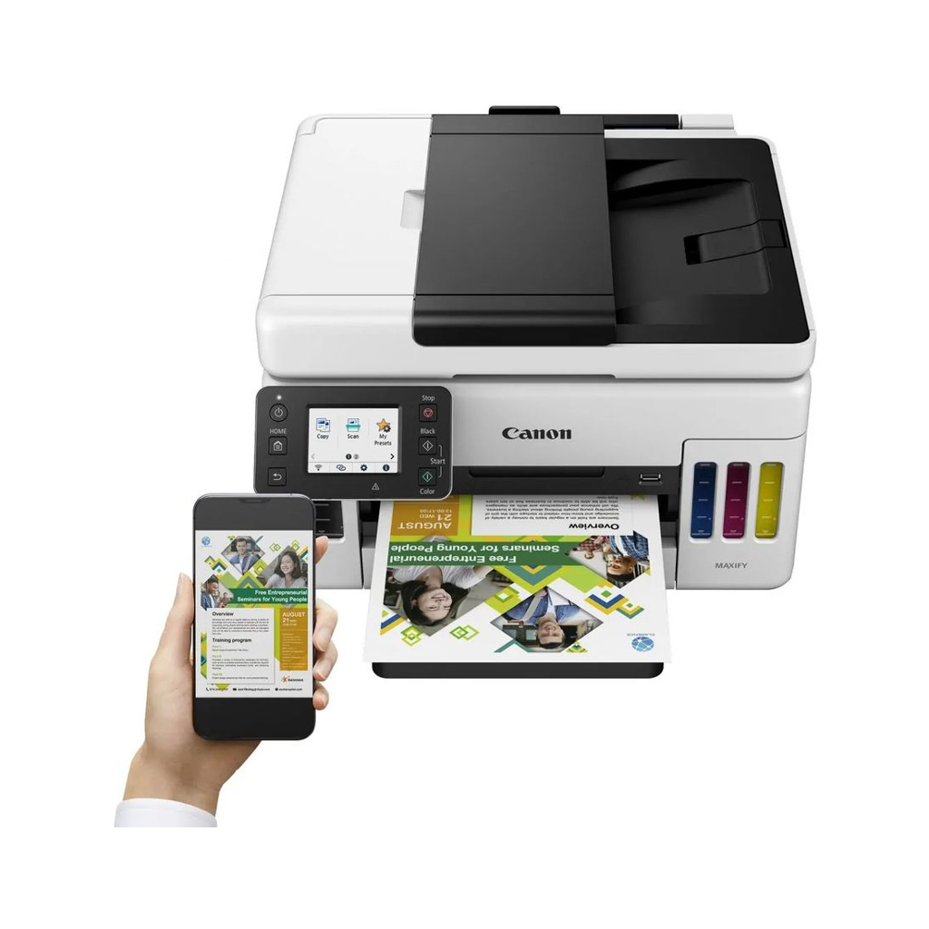 Багатофункціональний пристрій Canon MAXIFY GX7040 c Wi-Fi (4471C009) - зображення 4