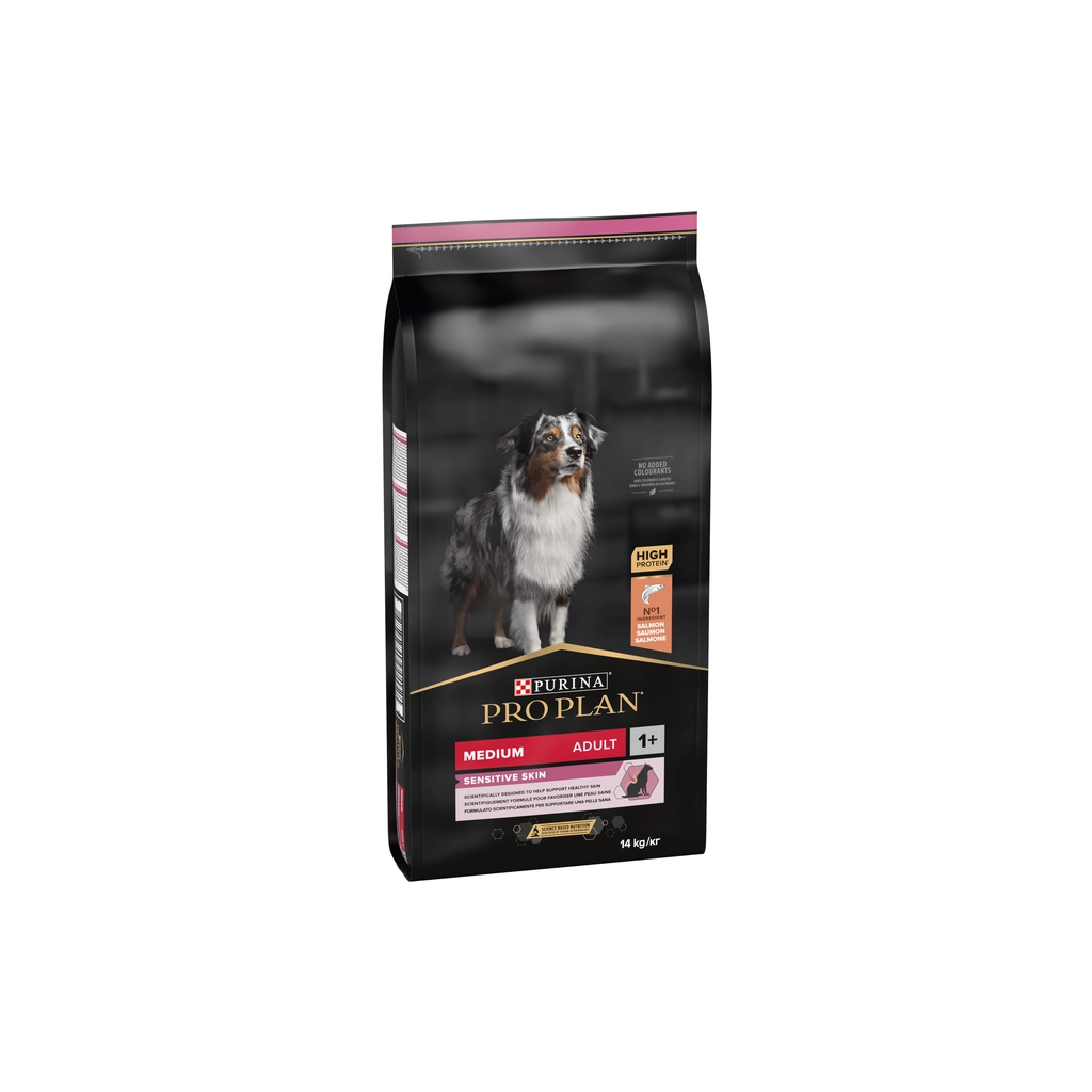 Сухий корм для собак Purina Pro Plan Dog Medium Adult Sensitive Skin з лососем і рисом 14 кг (7613035120464) - зображення 2