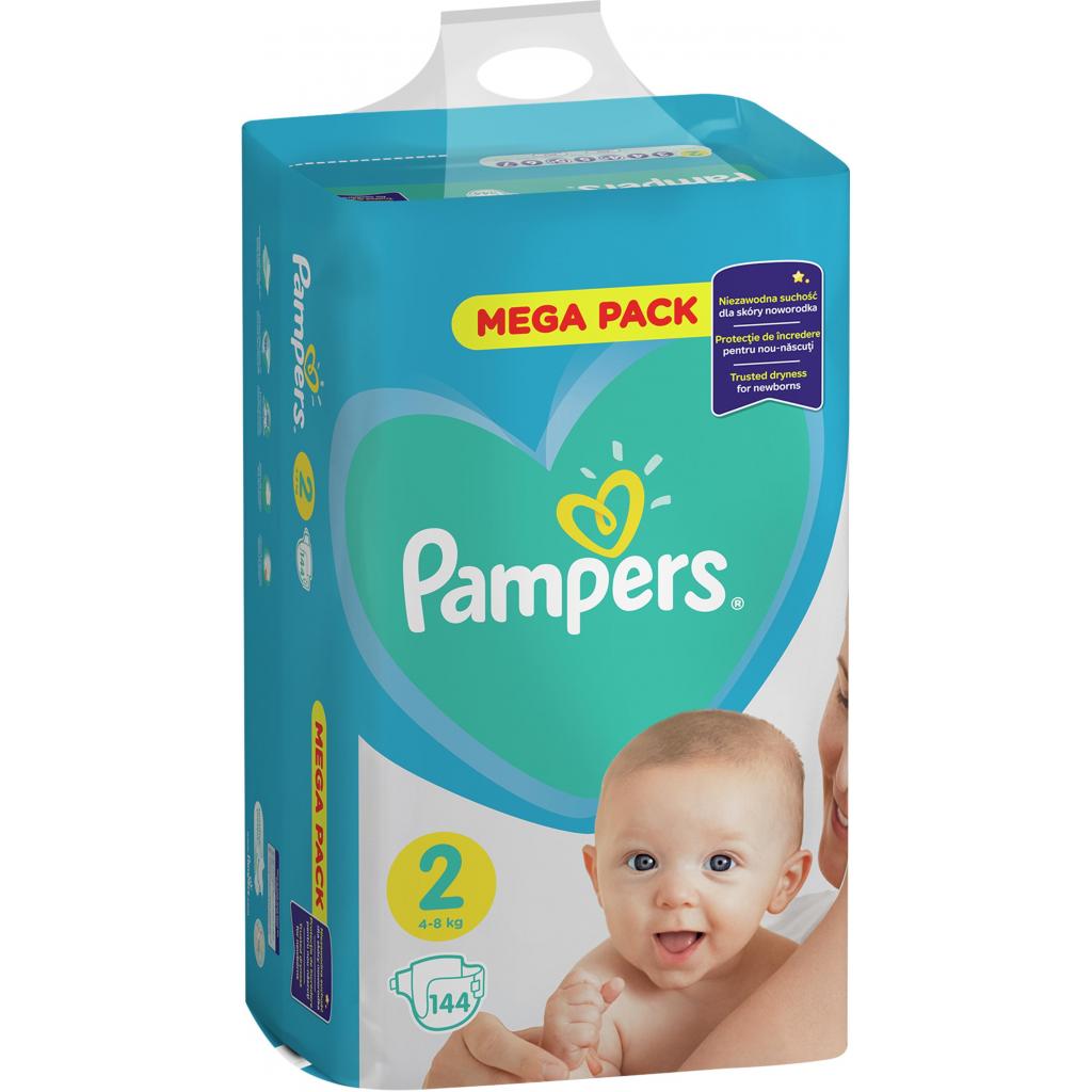 Підгузки Pampers New Baby Mini Розмір 2 (4-8 кг) 144 шт (8001090950772) - зображення 2