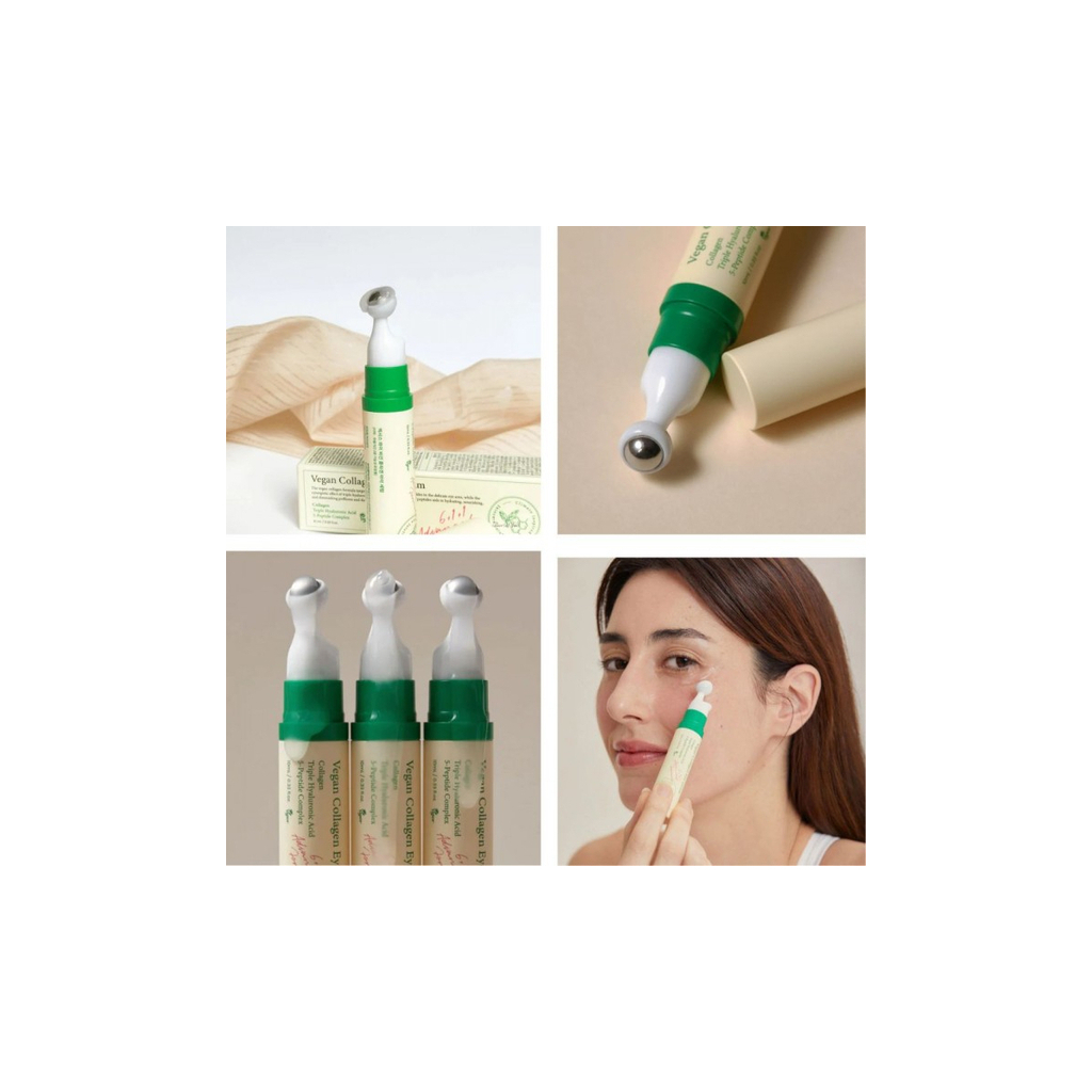 Сироватка для обличчя Axis-Y Vegan Collagen Eye Serum 10 мл (8809634610881) - изображение 3