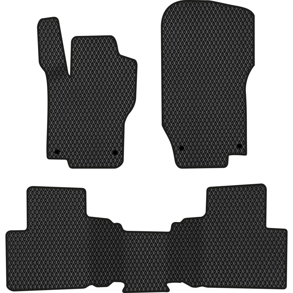 Килимок в салон EVAtech Mercedes-Benz ML-Class (W164) 2005-2011 2 поко (MB11723Z3MS4RBB) - зображення 1