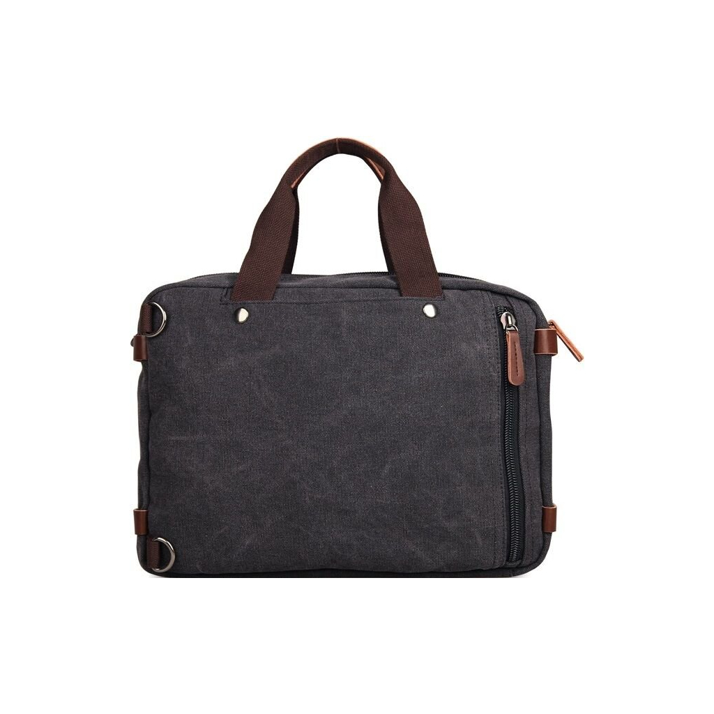 Сумка Vintage Трансформер Сіра (14480) - зображення 8