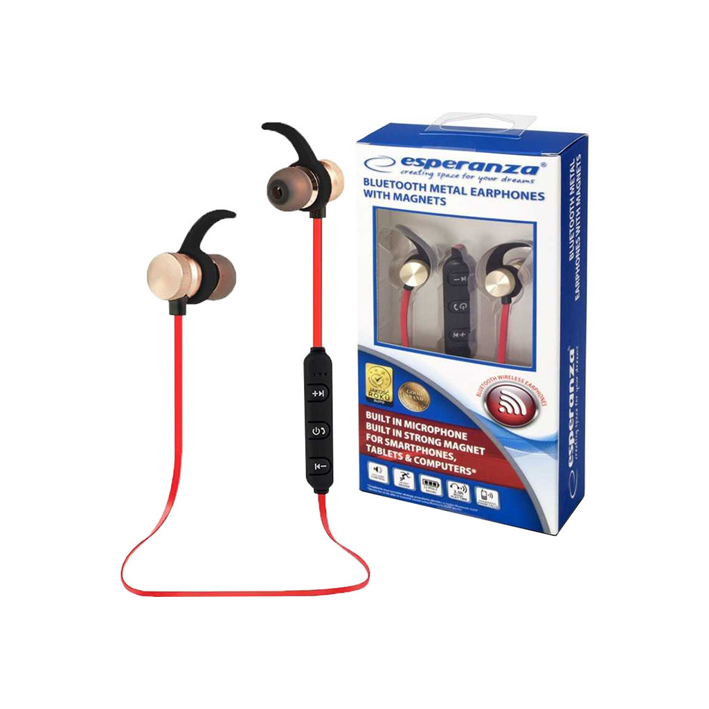 Навушники Esperanza Magnetic Metal Copper (EH186L) - зображення 1