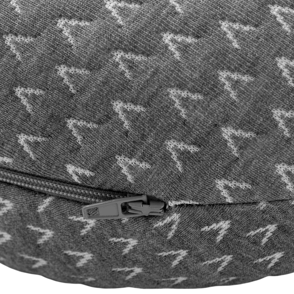 Подушка Ardesto ортопедична Sleepwell Travel, для шиї, піна меморі 34х29х10см сірий (ART3429NEP) - зображення 5