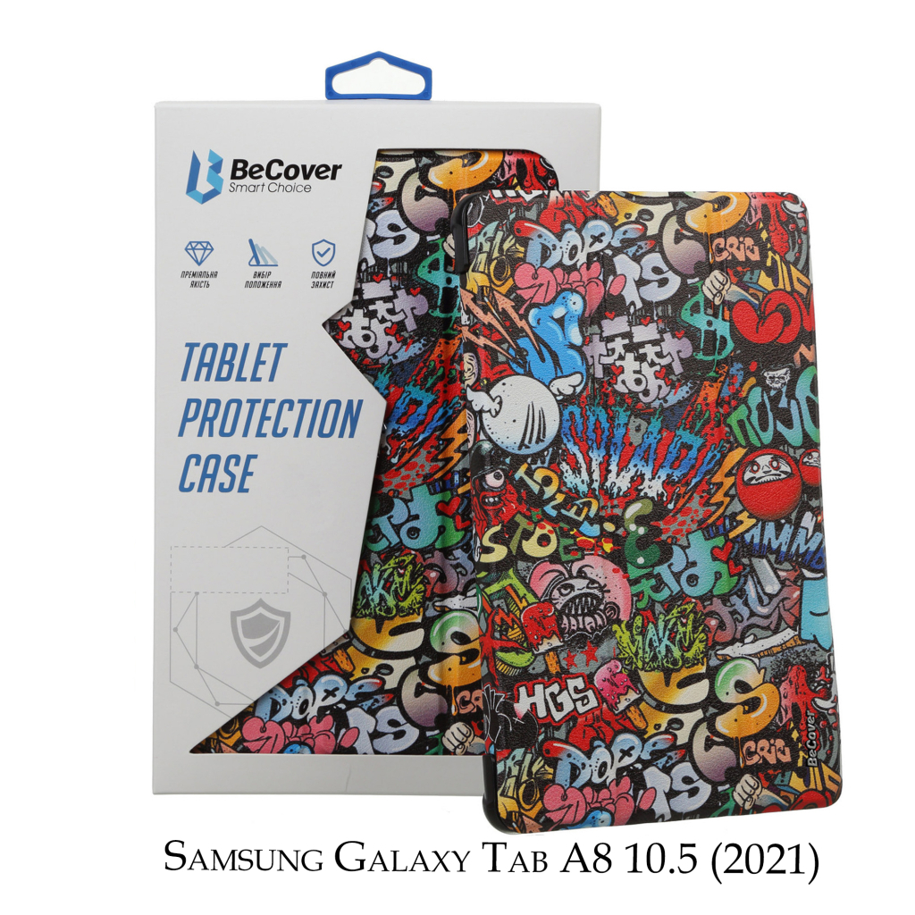 Чохол до планшета BeCover Smart Case Samsung Galaxy Tab A8 10.5 (2021) SM-X200 / SM-X2 (707274) - зображення 1