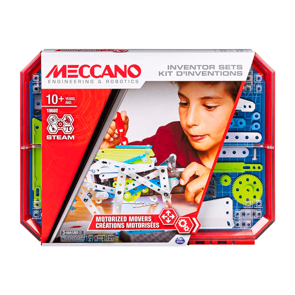 Конструктор Meccano Engineering and robotics Моторизовані двигуни (6047099) - зображення 1