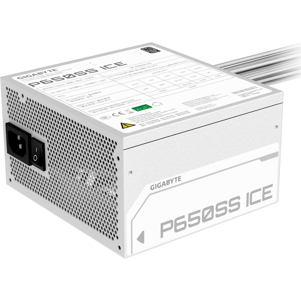 Блок живлення GIGABYTE 650W (GP-P650SS ICE) - зображення 4