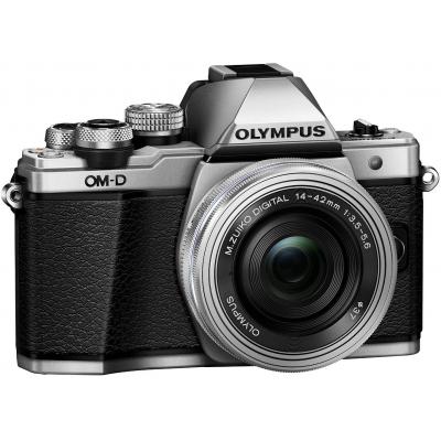 Цифровий фотоапарат Olympus E-M10 mark II Pancake Zoom 14-42 mm Kit silver (V207052SE000) - зображення 5