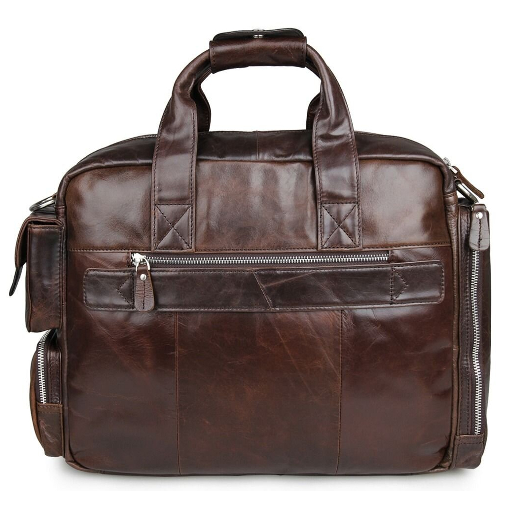 Сумка Vintage Коричнева (14370) - зображення 7