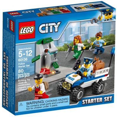 Конструктор LEGO City Набір для початківців Поліція (60136) - зображення 1