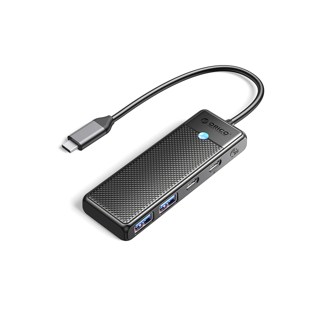 Концентратор Orico USB-C to 2xUSB-C + 2xUSB3.0 (CA914210) - зображення 1