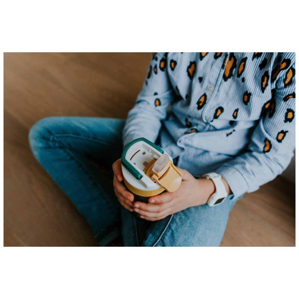 Пляшка для води Kambukka Lagoon 400 мл Safari Jungle зелений (11-04051) - зображення 5