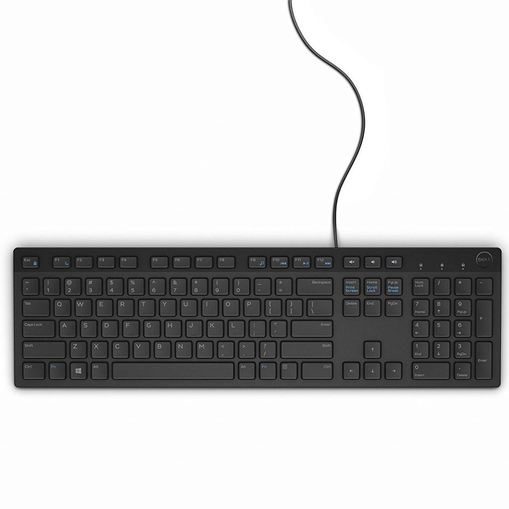 Клавіатура Dell KB216 RUS Black (580-ADGR) - зображення 2
