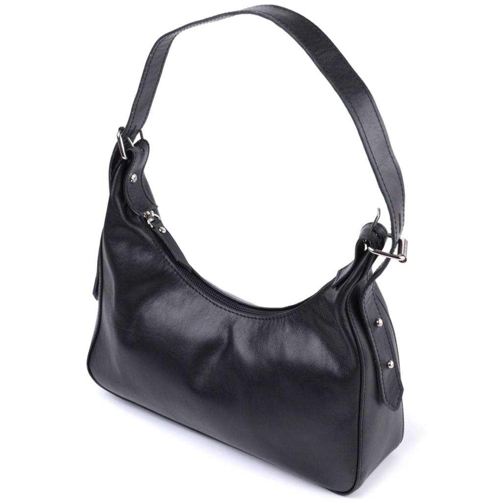 Сумка Shvigel З натуральної шкіри Чорна (22834) - зображення 1