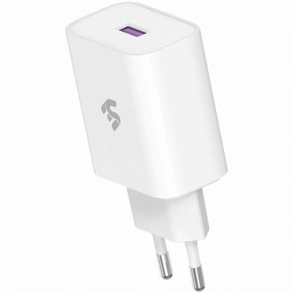 Зарядний пристрій 2E USB Wall Charger QC3.0 DC5V/3A, Max 18W, white (2E-WC1USB18W-W) - зображення 4