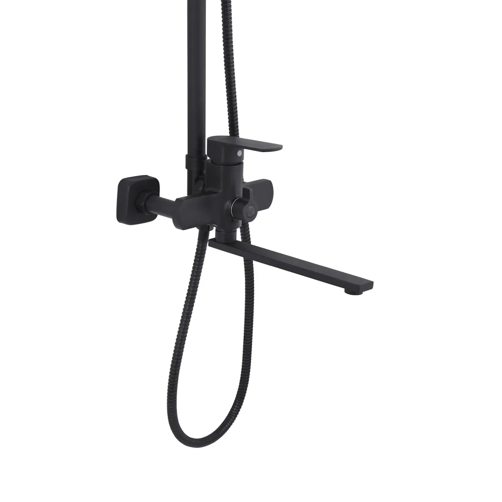 Душовий гарнітур Kroner Armada-SCH067 + змішувач Kubus-SCH010 (CVS30221) - зображення 8