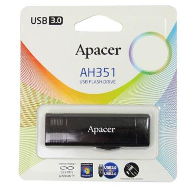 USB флеш накопичувач Apacer 16GB AH351 Red RP USB 3.0 (AP16GAH351R-1) - зображення 9