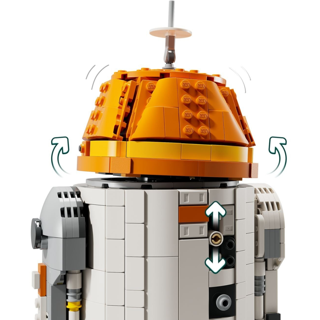 Конструктор LEGO Star Wars Чоппер (C1-10P). Дроїд-астромеханік (75416-) - зображення 5