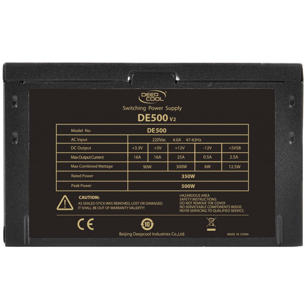 Блок живлення Deepcool 500W (DE500 v2) - изображение 4