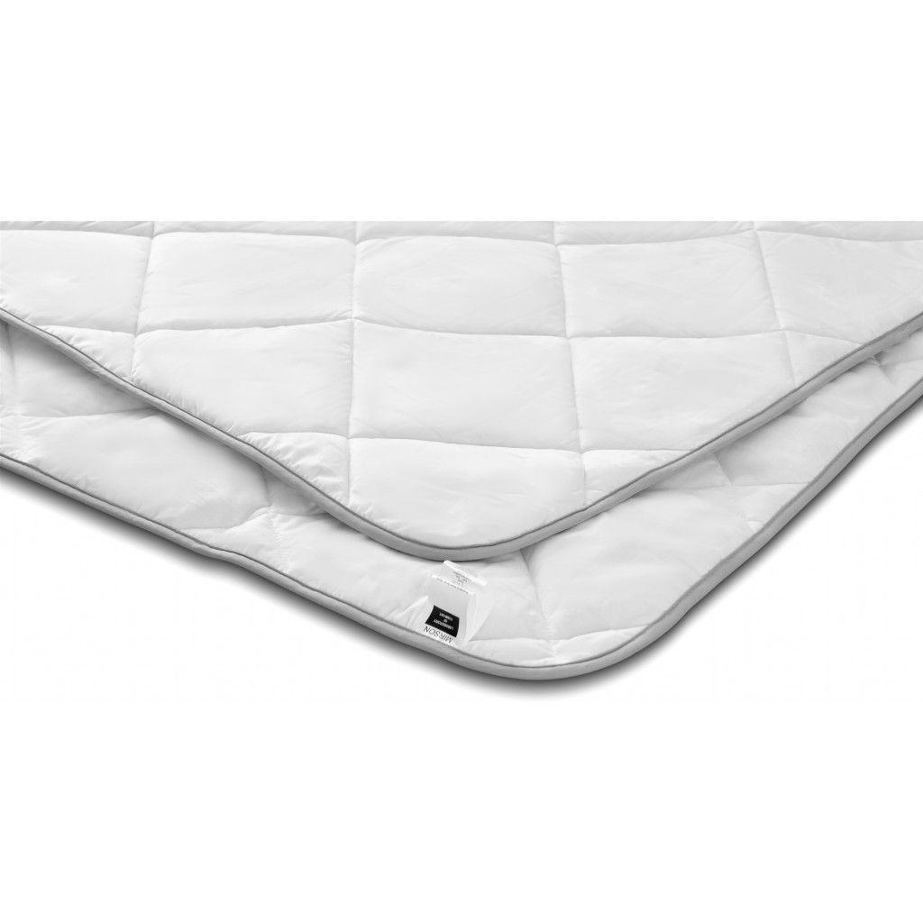 Ковдра MirSon бавовняна №1412 Bianco Демісезонна 110x140 см (2200001535664) - изображение 3