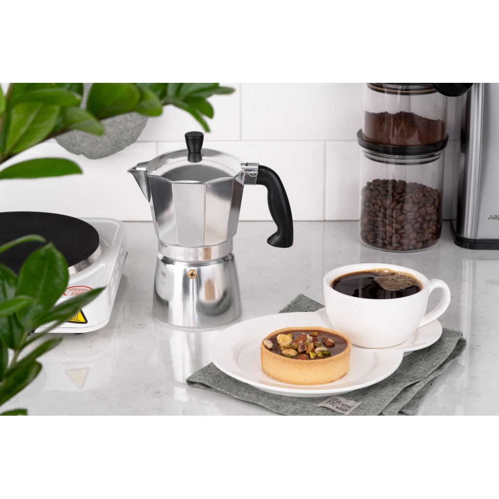 Гейзерна кавоварка Ardesto Gemini Cremona 6 чашок (AR0806AG) - зображення 3