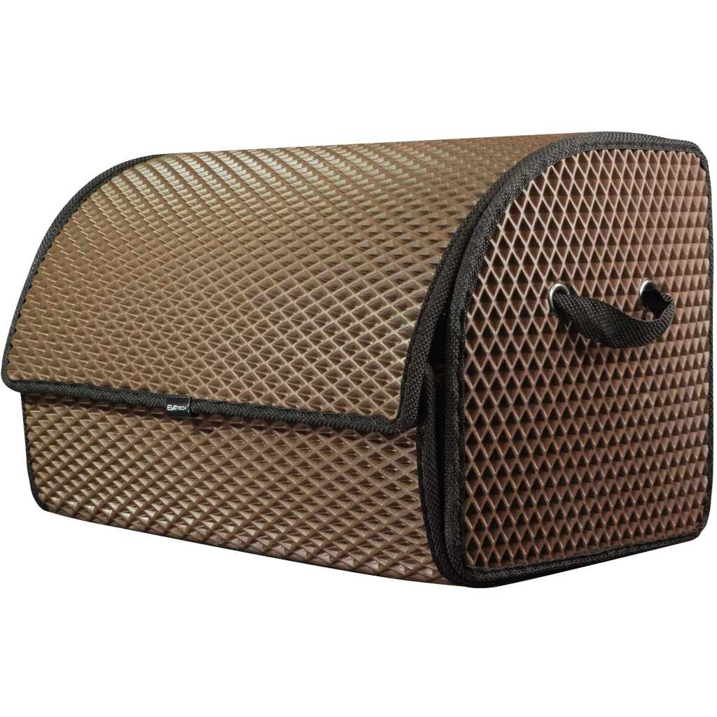 Сумка-органайзер EVAtech M-PRO 32x50x30 см. Ромб коричневий з чорним кантом (BS13642OM3RZB) - зображення 5