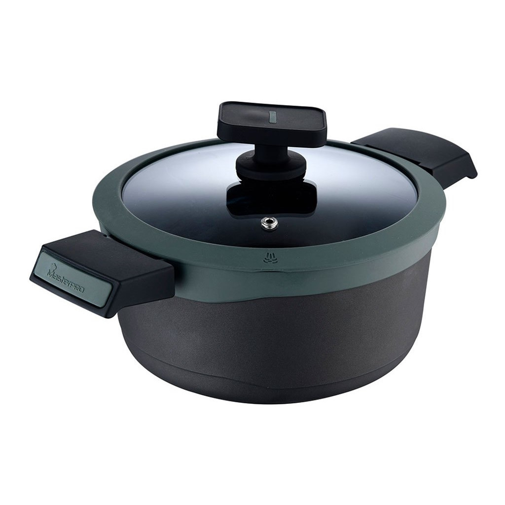 Каструля MasterPro Gastro Reeco з кришкою 4,7 л (BGMP-8107) - зображення 1