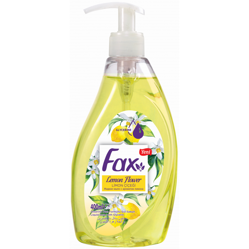 Рідке мило Fax Лимон 400 мл (8690506499440) - зображення 1