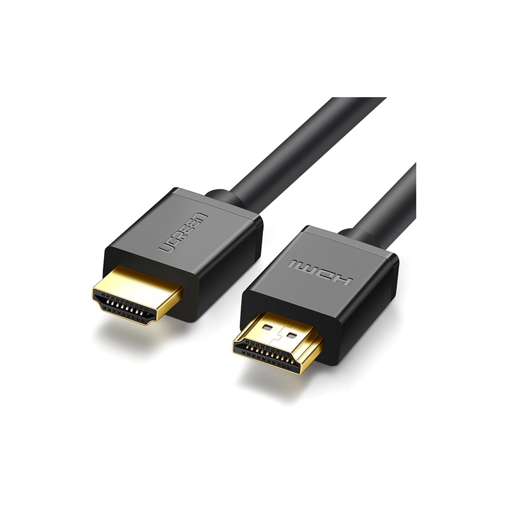 Кабель мультимедійний HDMI M to HDMI M 2.0m HD104 black UGREEN (10107) - зображення 2
