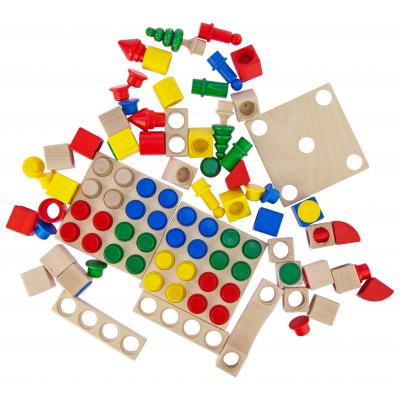 Конструктор Nic cubio деревянный 96 эл. (NIC2102) - зображення 4