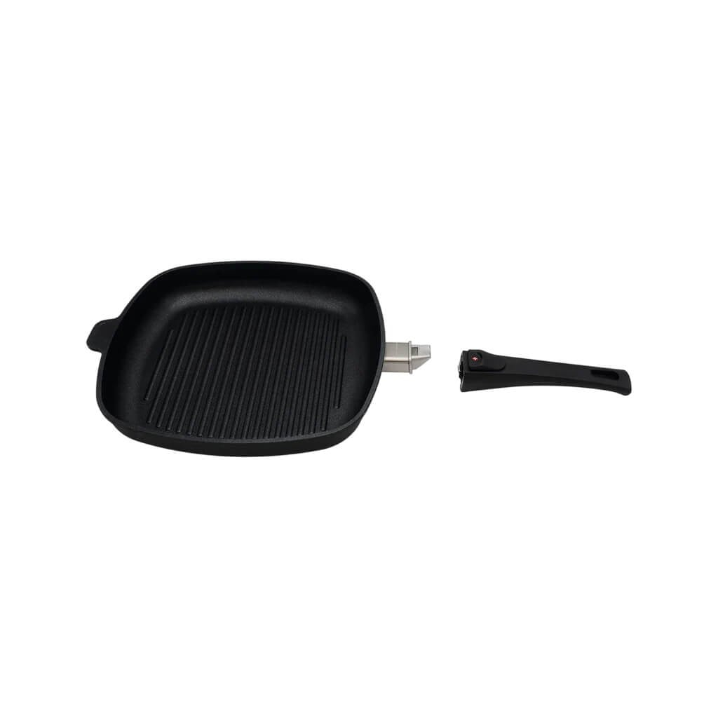 Сковорода Swiss Diamond Induction гриль 28 x 28 см зі з'ємною ручкою (XD63281iD) - зображення 2